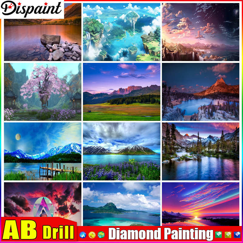 Embroidery Roll Pattern - Dispaint AB pintura de diamante cuadrado