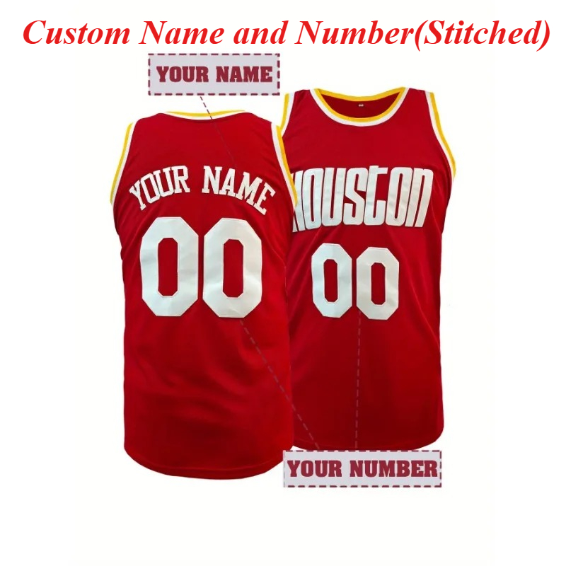 Embroidery Name - Camiseta de baloncesto con nombre y