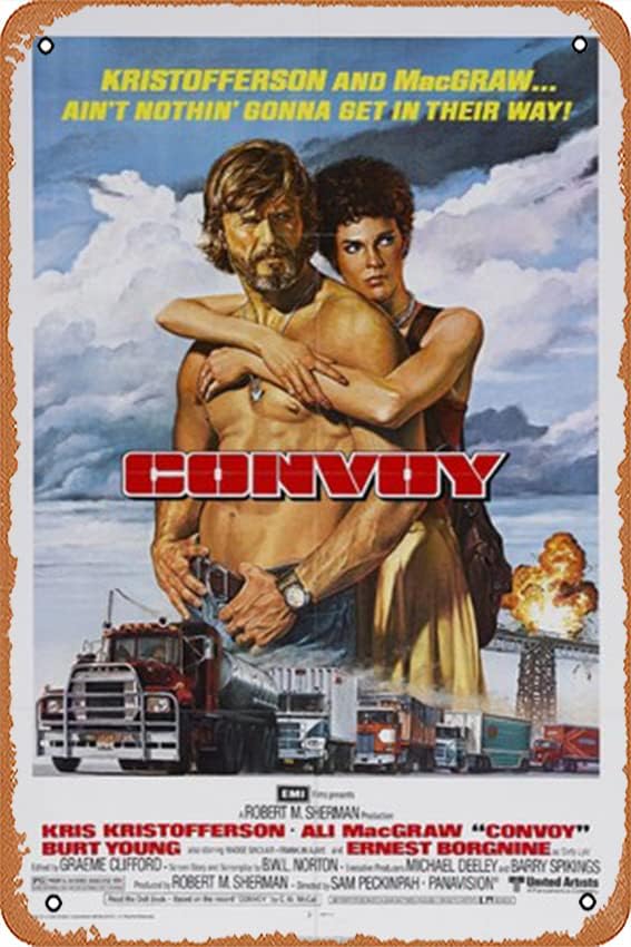 Embroidery Studio - Cartel de película Convoy para decoración