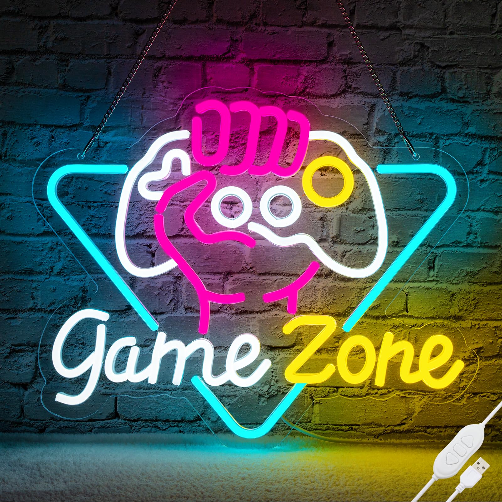 Embroidery Studio - Juego Zome letrero de neón LED