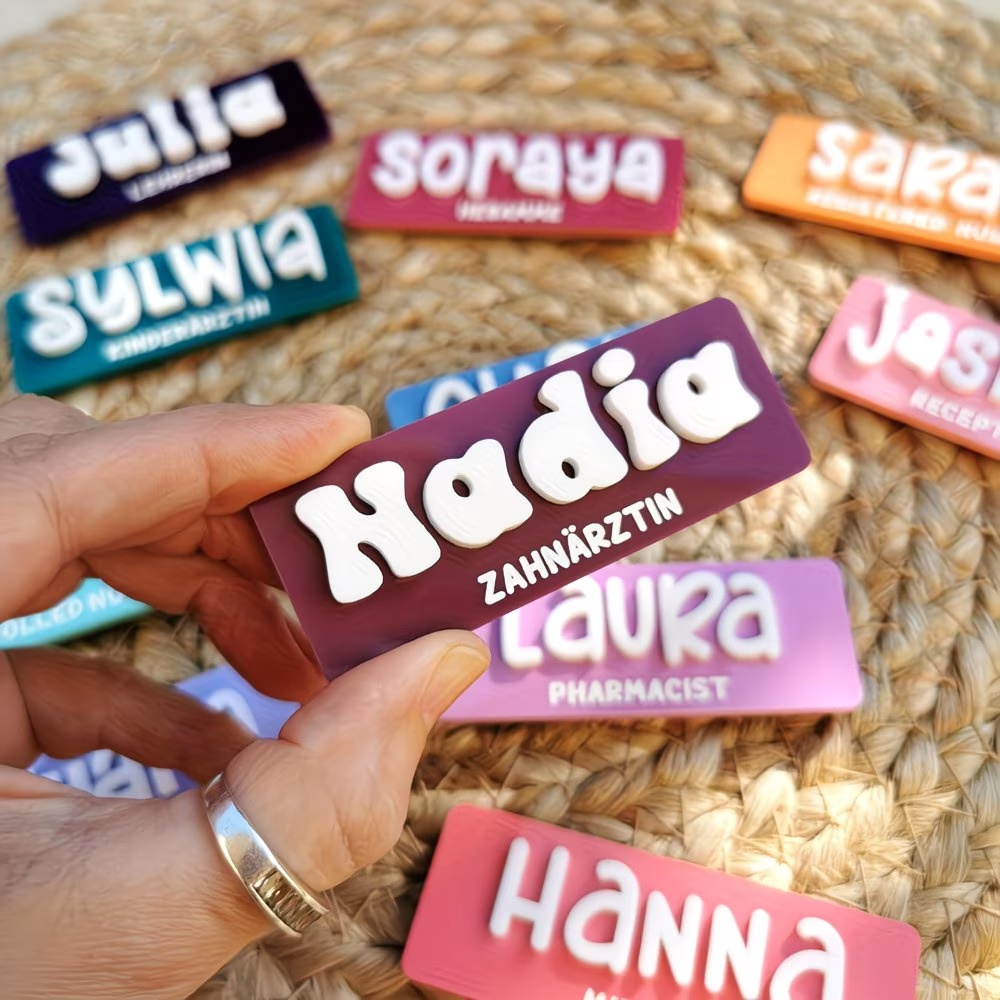 Broches Personalizados con Nom - Embroidery Name reseña y precio