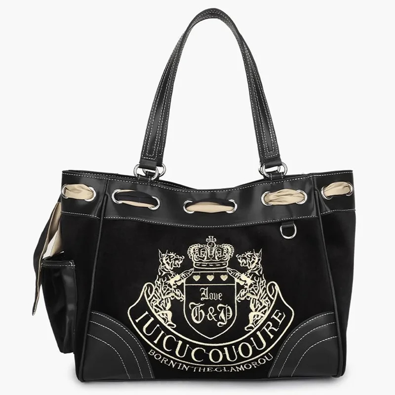 Bolso de Mano Bordado Estilo R - Embroidery Font reseña y precio