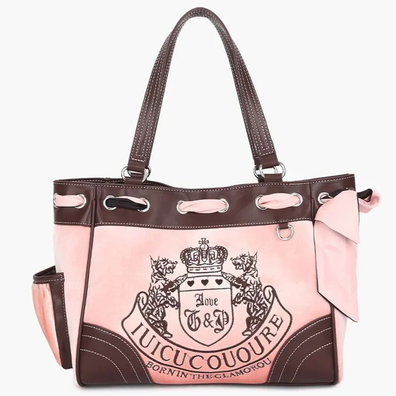 Bolso de Mano Bordado Estilo R - Embroidery Font reseña y precio