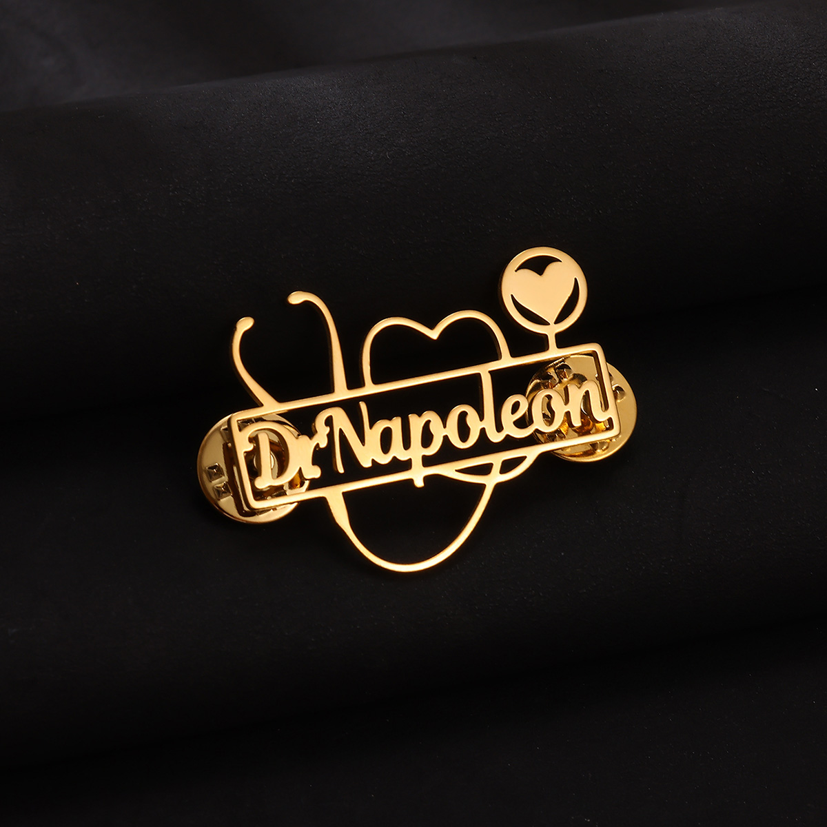 Broche de estetoscopio persona - Embroidery Name reseña y precio