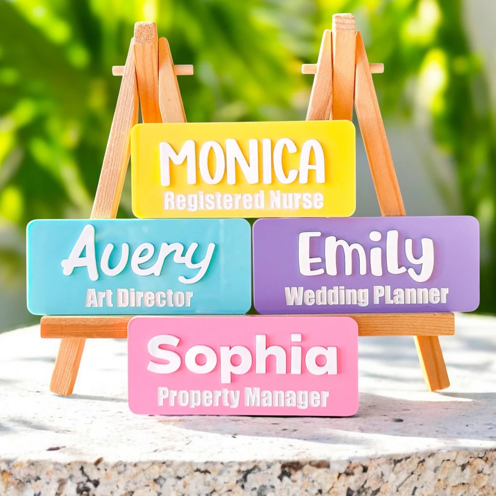 Broche con Nombre Personalizad - Embroidery Name reseña y precio