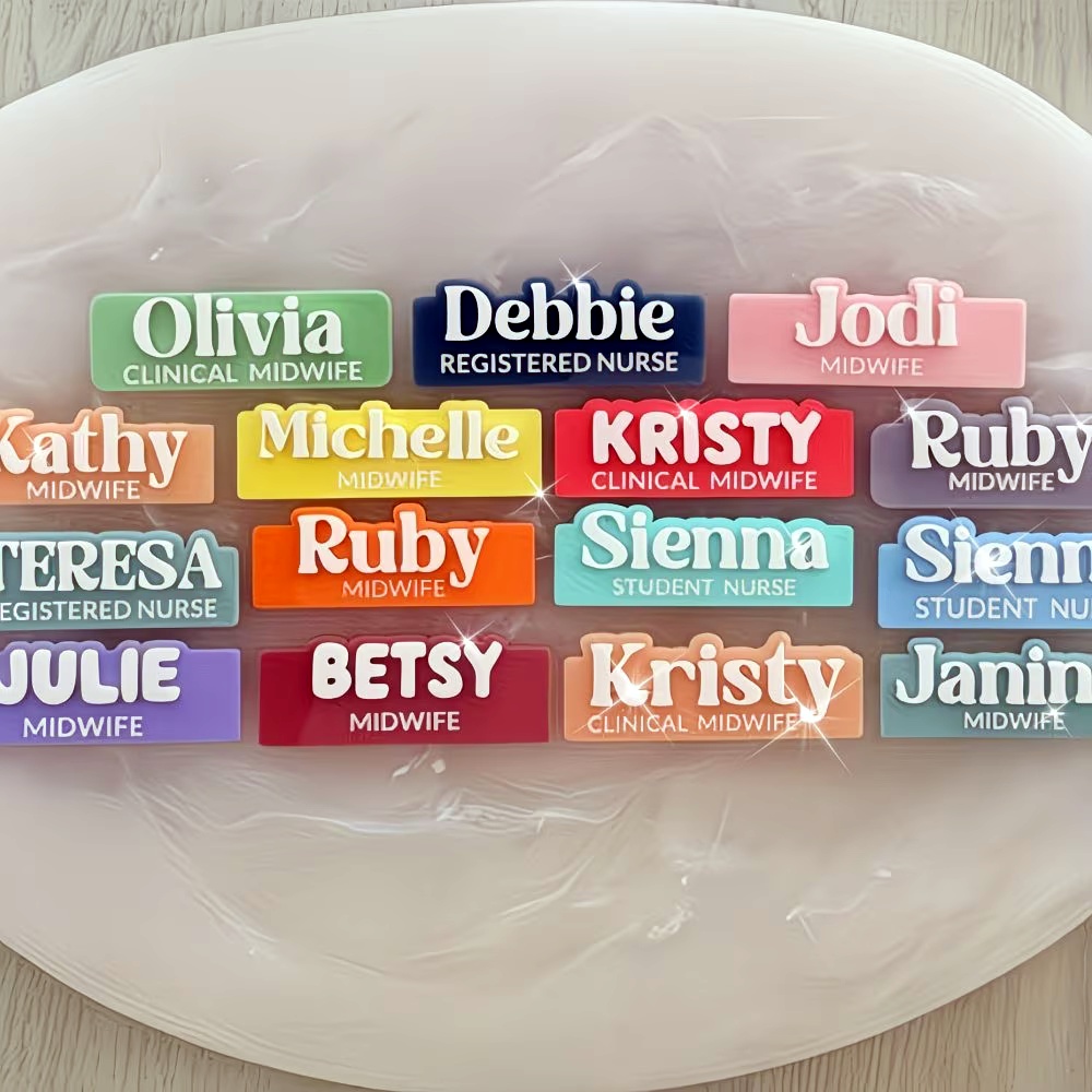 Broche con Nombre Personalizad - Embroidery Name reseña y precio