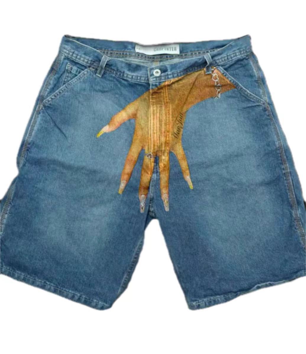Shorts Vaqueros Vintage Y2K Es - Embroidery Font reseña y precio