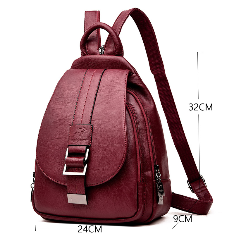 Mochila De cuero de diseño par - Embroidery Font reseña y precio