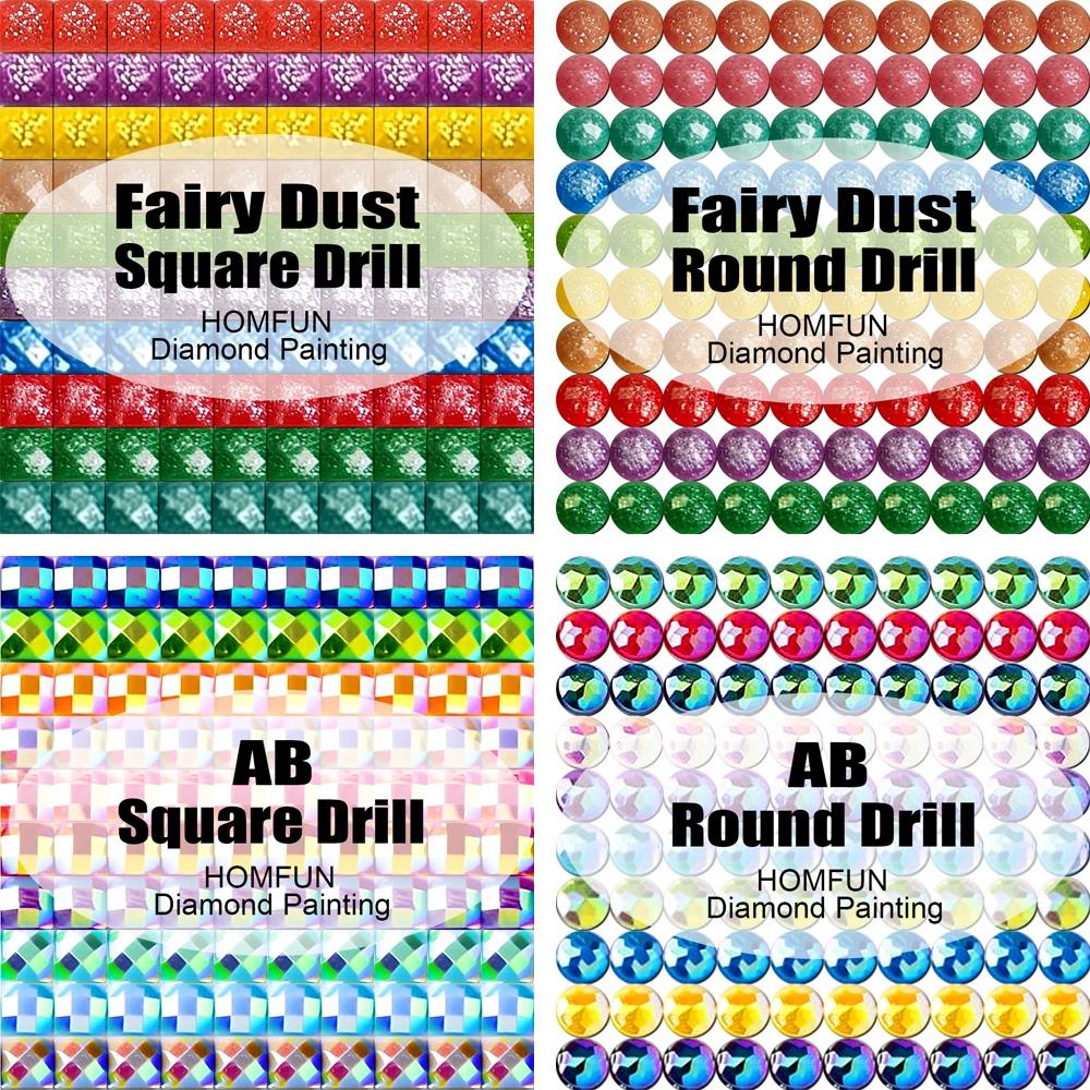 HOMFUN-pintura de diamantes de - Embroidery Roll Pattern reseña y precio