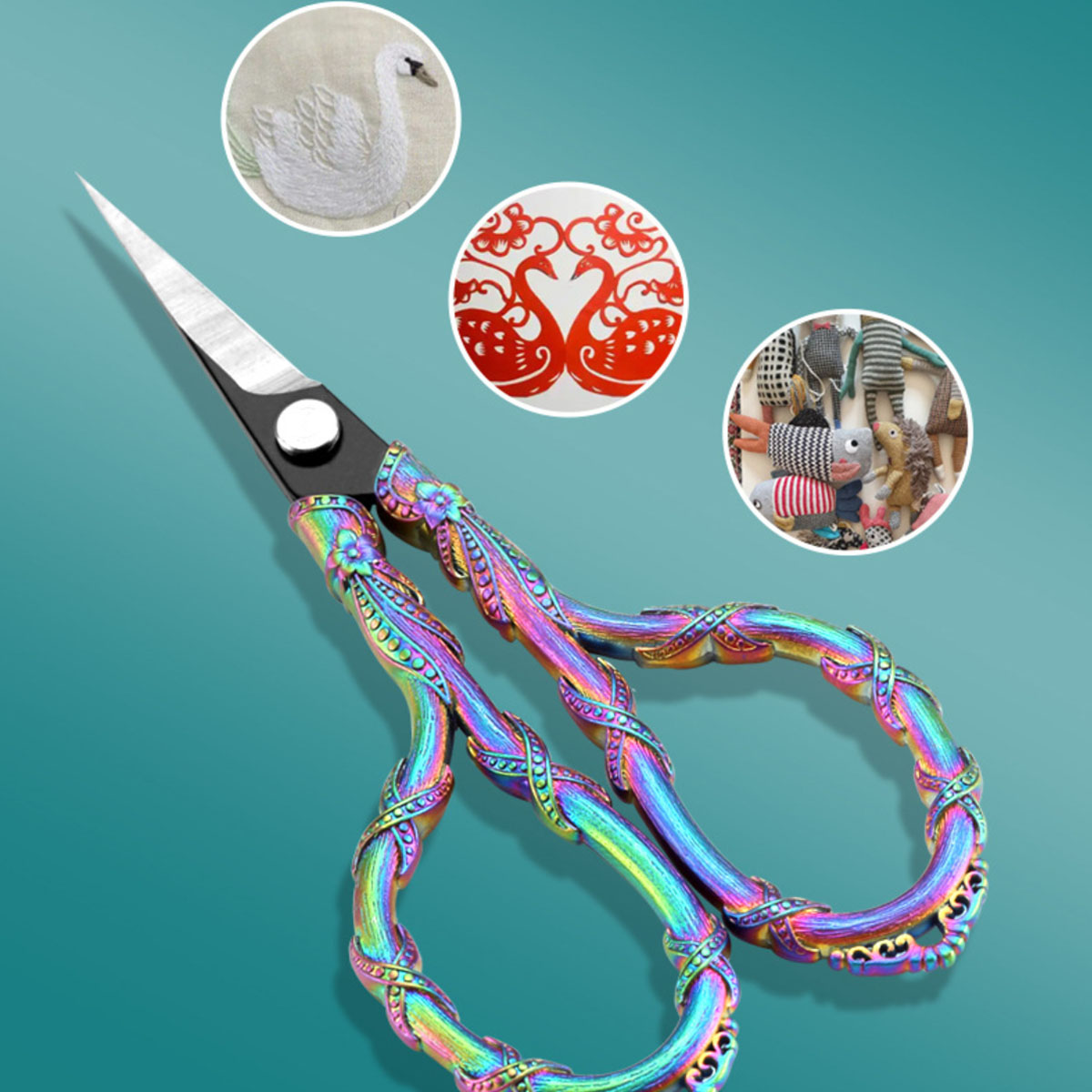 Nuevas tijeras Vintage de vid, - Embroidery Scissors Small reseña y precio